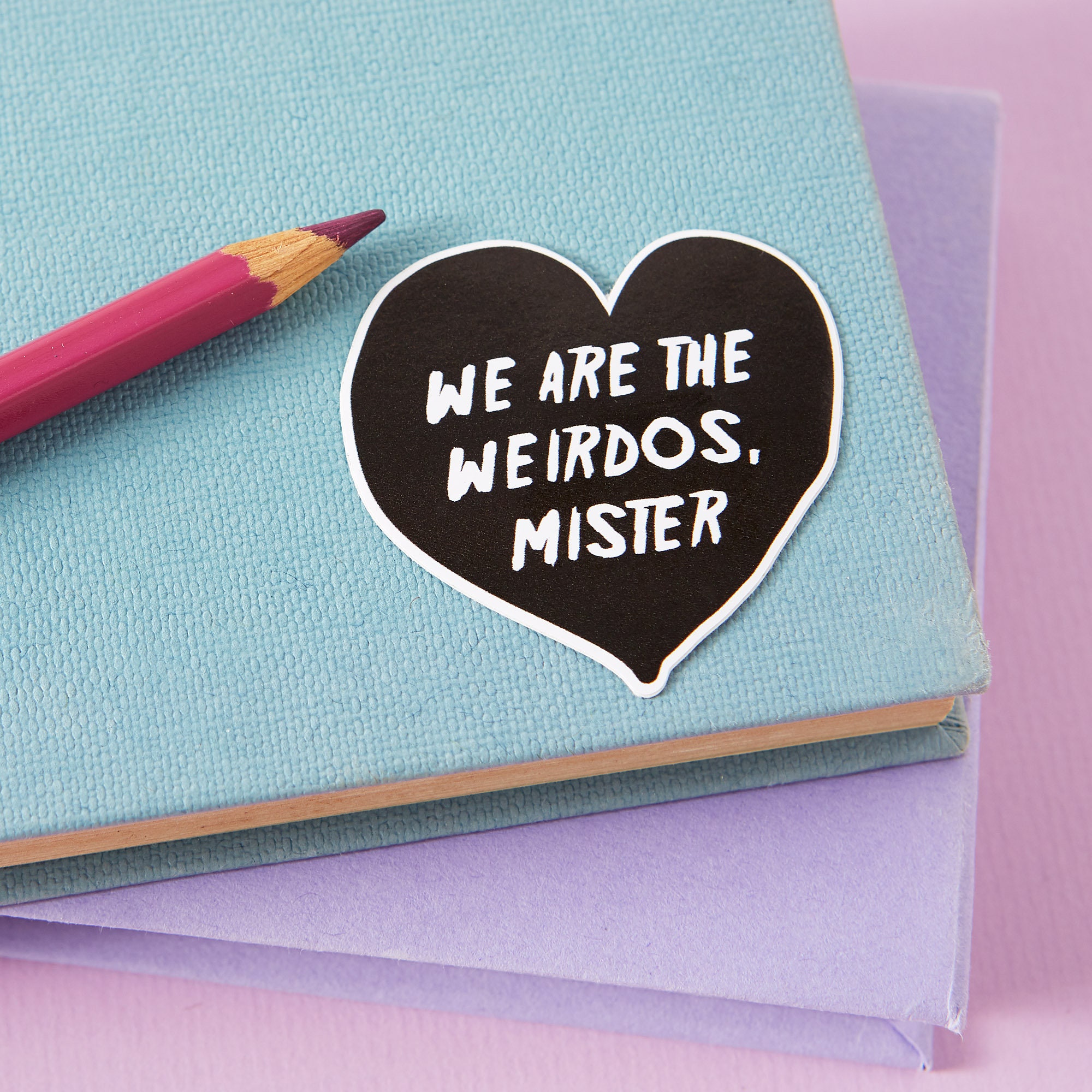 We Are the Weirdos Mister Sticker // Vinyl Sticker Cute | Etsy