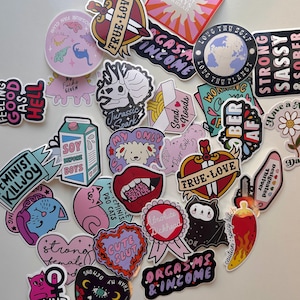 Seconds Sticker Sale - Laptop vinyl sticker decals, from 50p