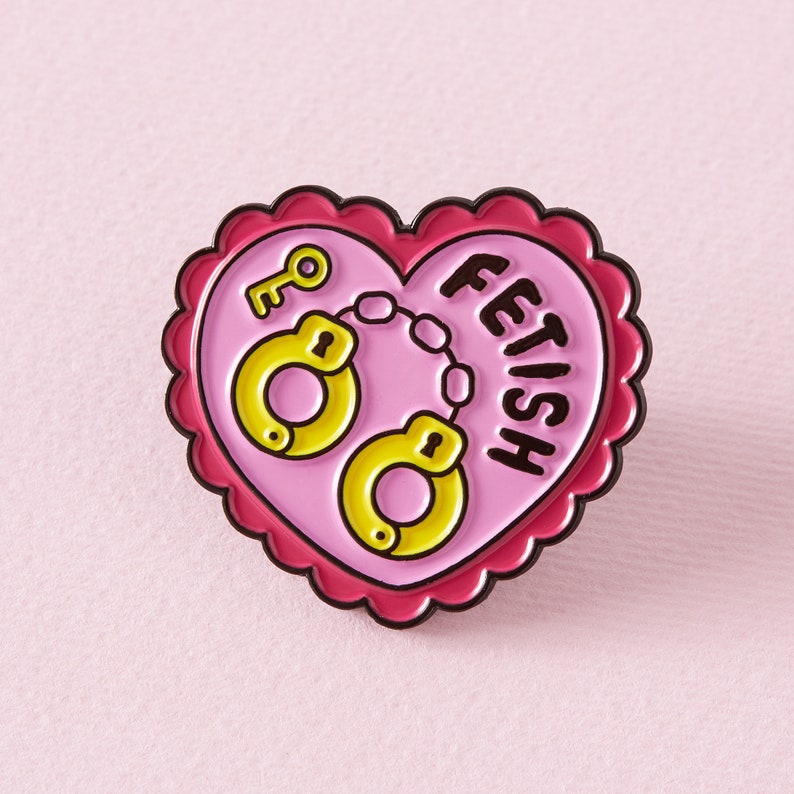 Fetish Enamel Pin Soft Enamel Lapel Pin Badge Brooch Sex Etsy 