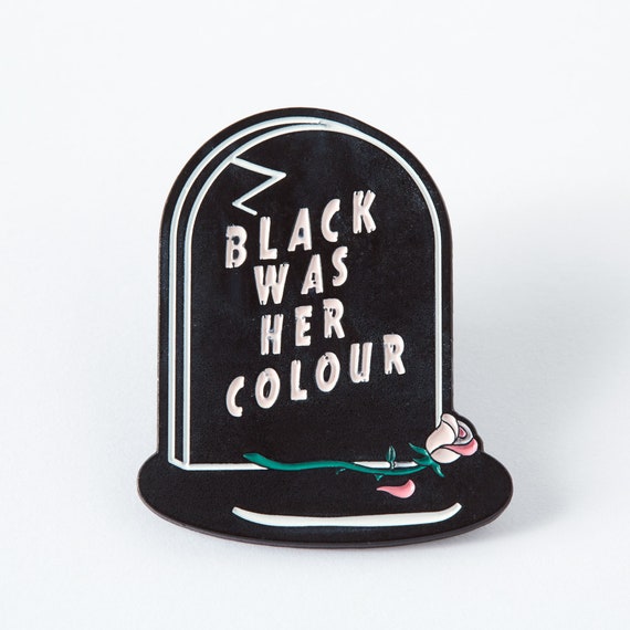 Pin on Colour - Black