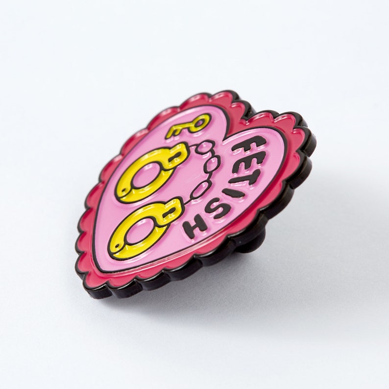 Fetish Enamel Pin Soft Enamel Lapel Pin Badge Brooch Sex Etsy 