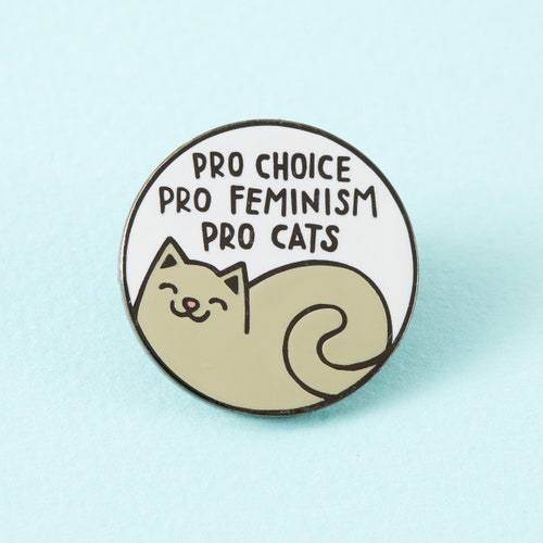 Pro Cats Grey Enamel Pin Limited Edition// Punky Pins // Pin Etsy