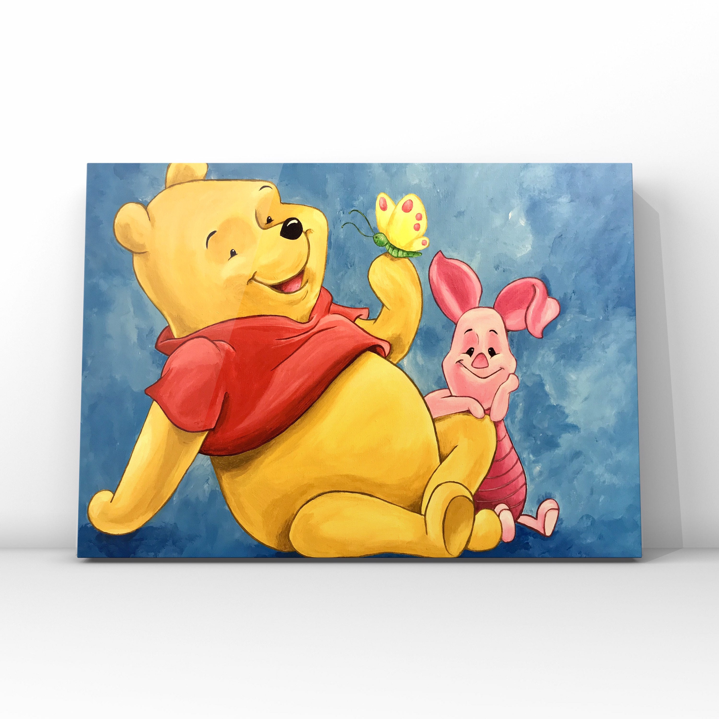 Winnie The Pooh Art Print Home Decor Fan Art Wall Art | Etsy
