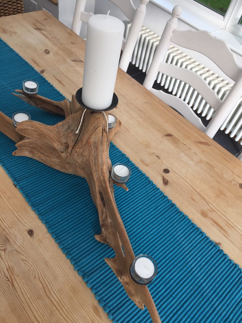 Driftwood candle holder Etsy
