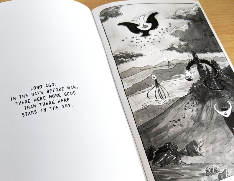 RAZE Comic / Wildlife Fantasy Story / Graphic Novel / Animal Book zdjęcie 2