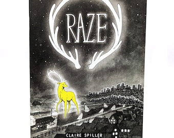 Bande dessinée RAZE / Histoire fantastique animalière / Roman graphique / Livre animalier