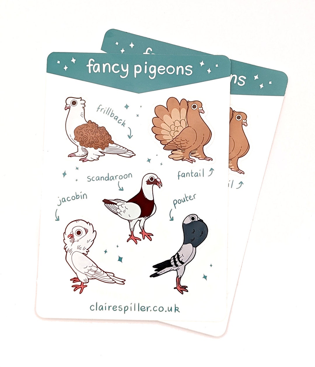 Funky Little Pigeon Sticker for Sale by sillysellsstuff