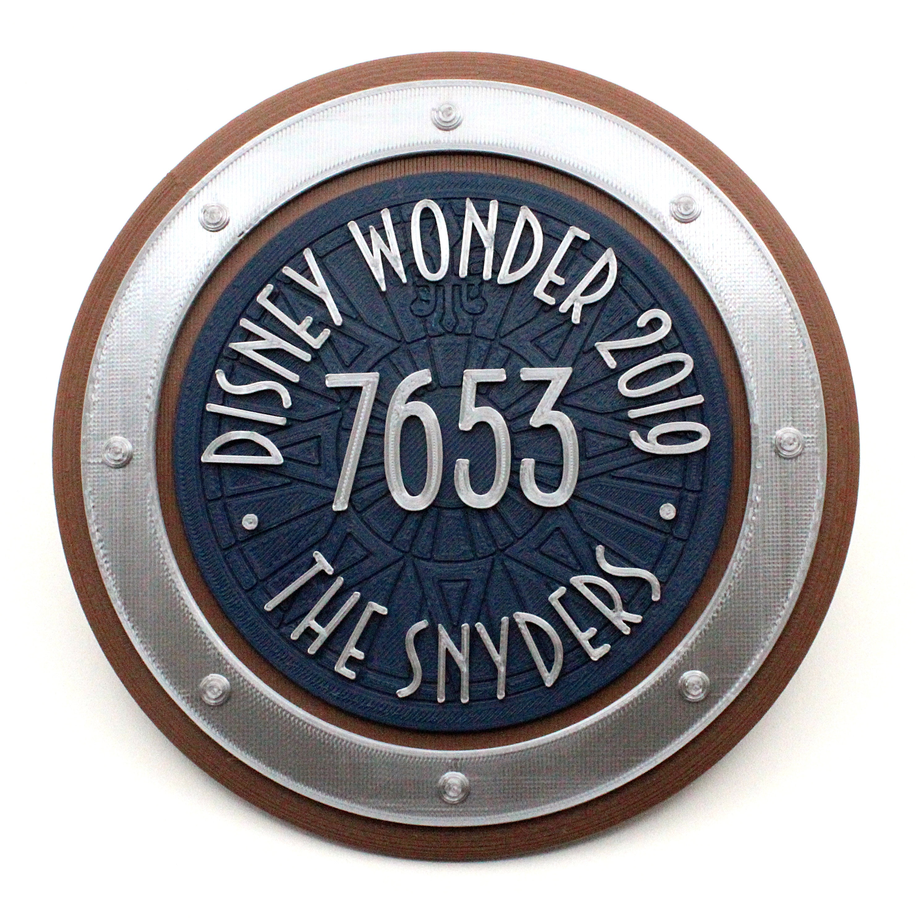 Disney Cruise Line Porthole 3D Printed Custom Personalized - Etsy