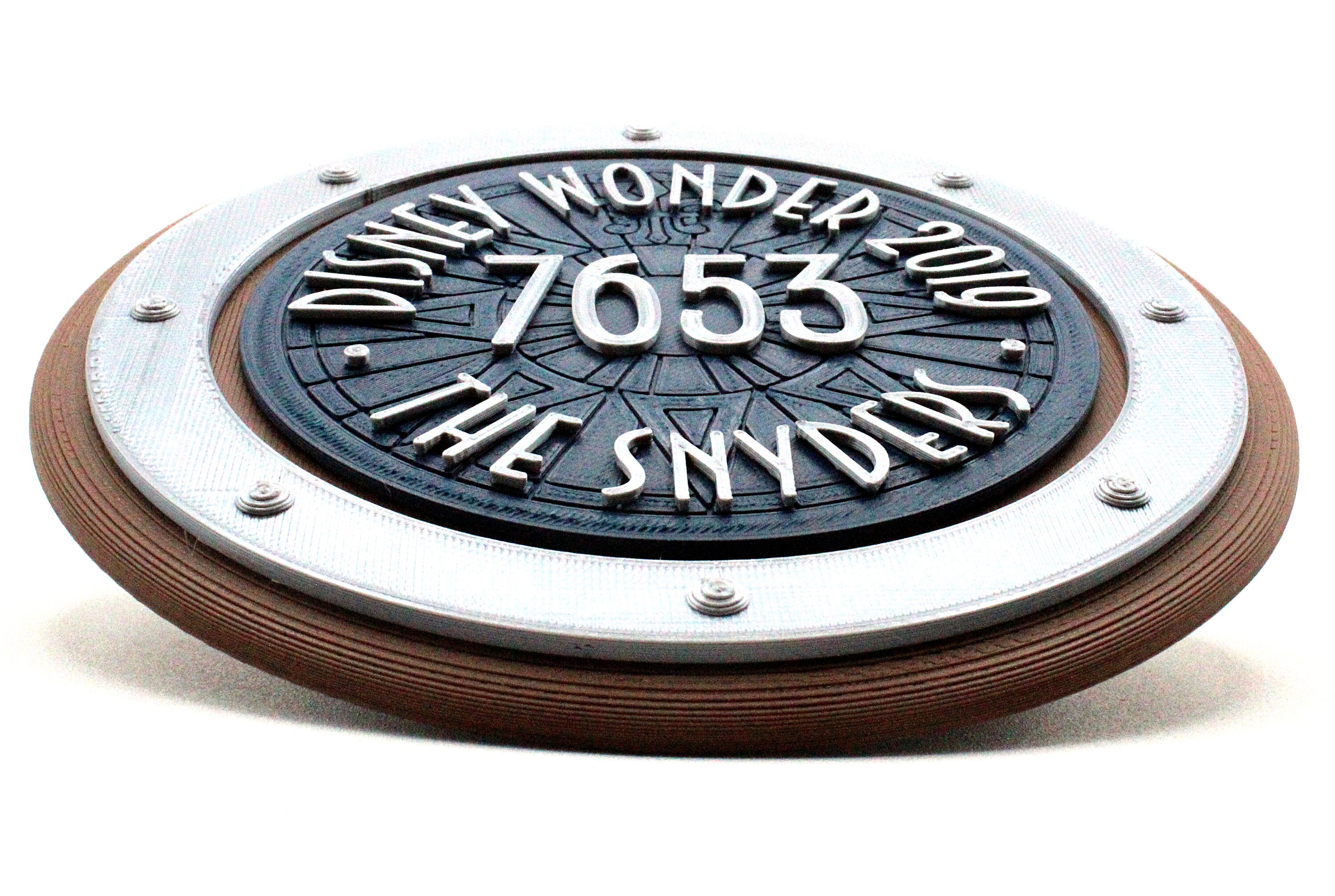 Disney Cruise Line Porthole 3D Printed Custom Personalized - Etsy