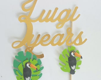 Toucan Cake Topper Etsy Toucan Cake Topper Etsy