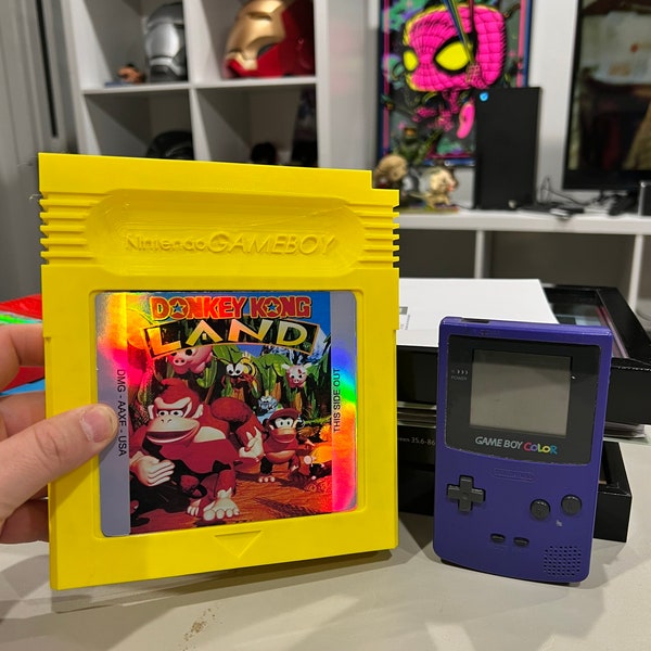 Oversized Donkey Kong Nintendo cartridge