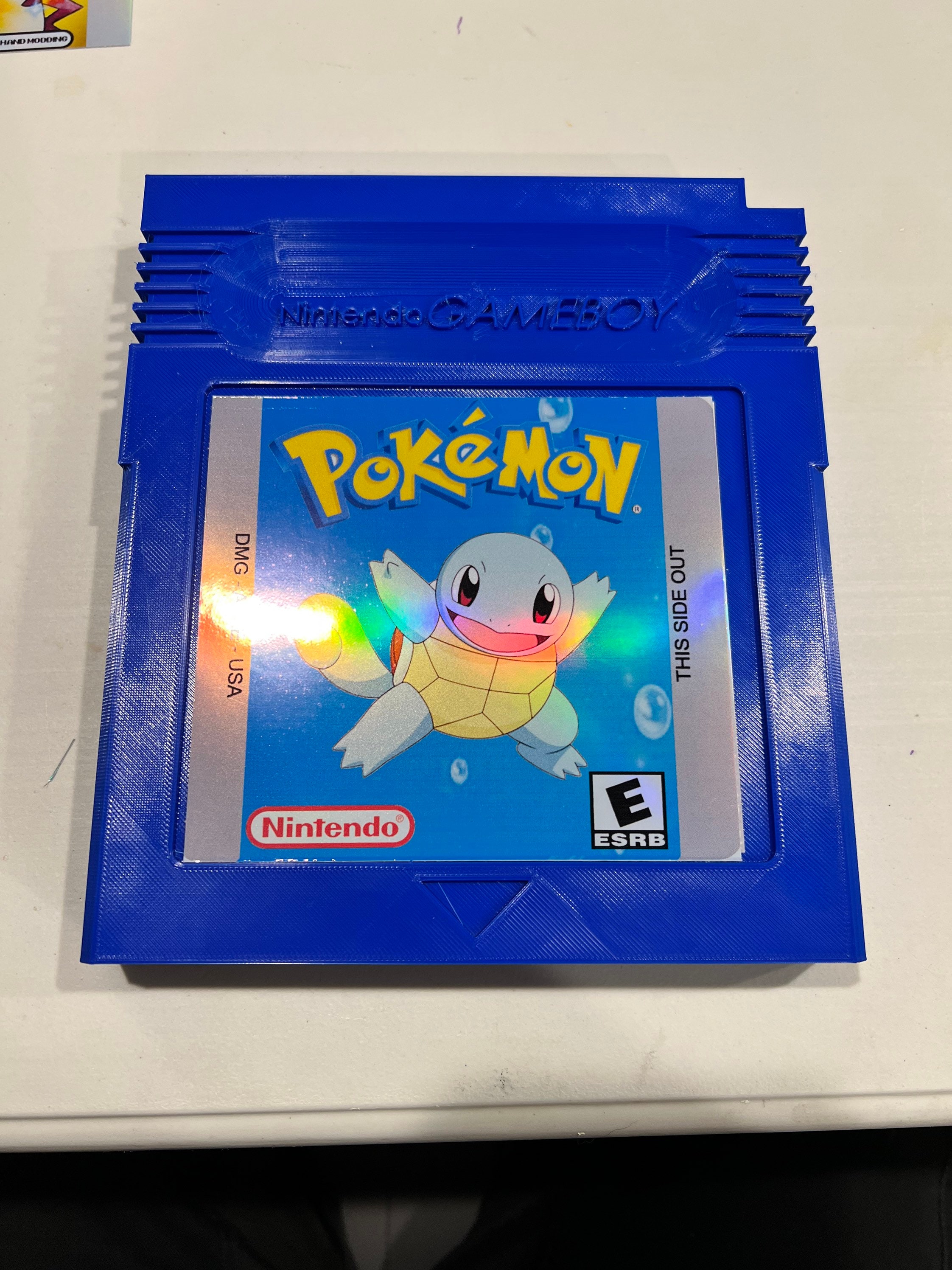 Giant Squirtle Pokémon Game Boy Cartridge Art/nes/snes/n64/sega/gift - Etsy