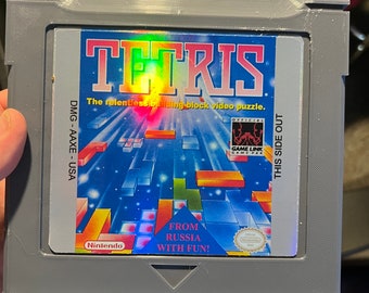 Cartucho de Tetris de gran tamaño Arte/decoración/arte mural/cosplay/gameboy/Pokeball