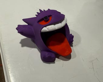 Porta Gengar /stampa 3D/da collezione/pokemon/pokeball/.