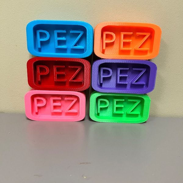 Pez Candy 3D Druck / Sammlerstück/ Kunst/ Dekor