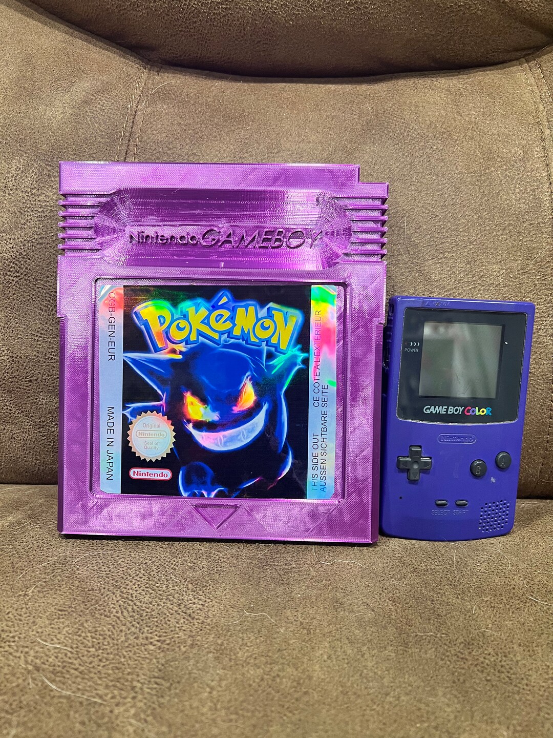 Oversized Gameboy Pokémon Gengar Nintendo - Etsy