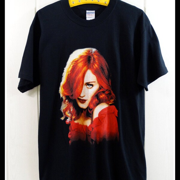 Vintage Retro Madonna T-shirt Shirt M Confessions Tour Pop Star
