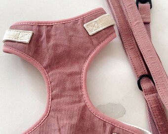 Dog Harness, Adjustable Dog Harness, Pink Dog Harness , Dog Gifts , Dog Collar