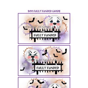 Boo Savings Challenge Fully Funded Cards
