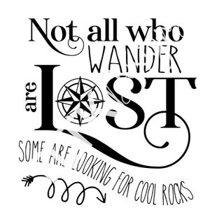 Looking For Cool Rocks SVG - Digitaler Download - Cut File für Sillhouette oder Cricut - T Shirt Design - PNG - Digitaler Download