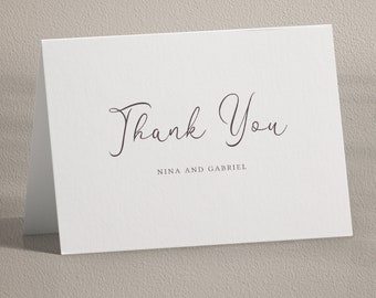 Wedding Thank You Card
