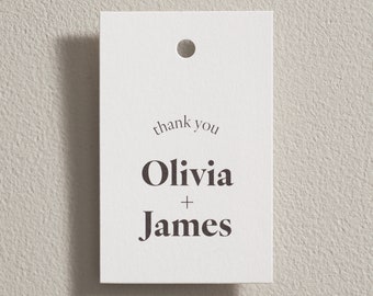 Label bruiloft, bedanklabel, gepersonaliseerd label huwelijkscadeau, label bruiloft Shower