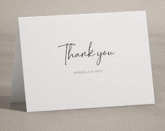 Wedding Thank You Card