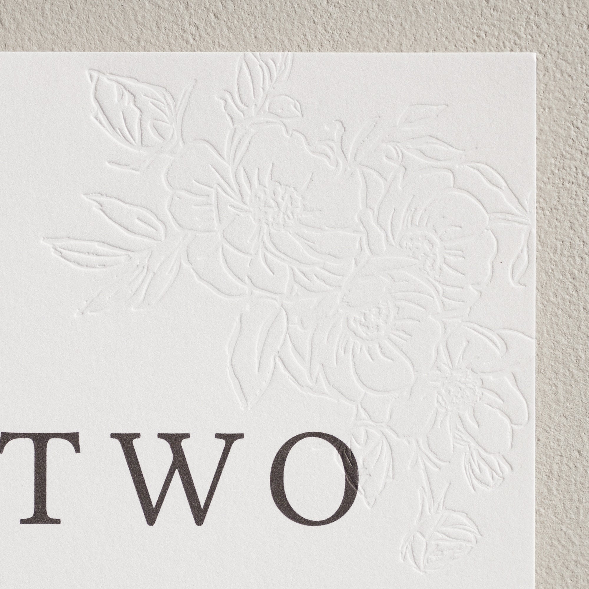 Embossed Wedding Table Numbers. Table Name Cards. Customised With Any ...