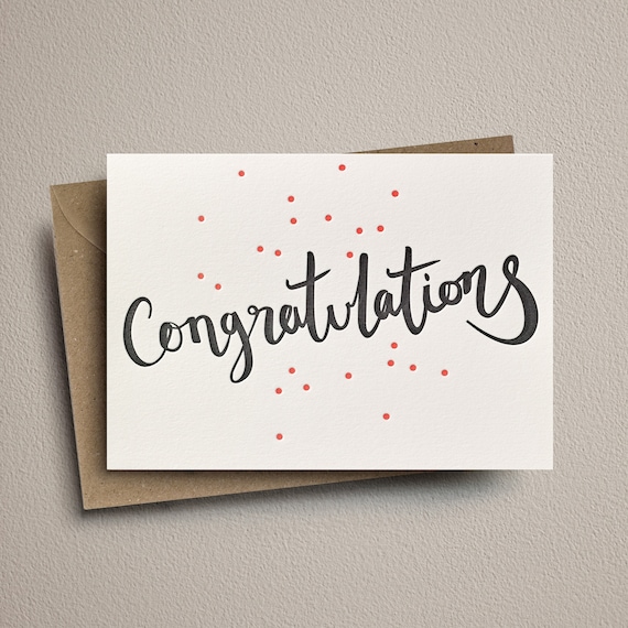 Congratulations Card Congratulations Card