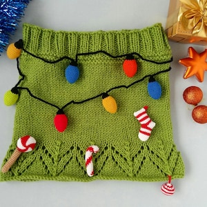 ugly Christmas skirt for woman or girl, tacky whimsical Christmas outfit, festival clothes, ugly sweater party contest