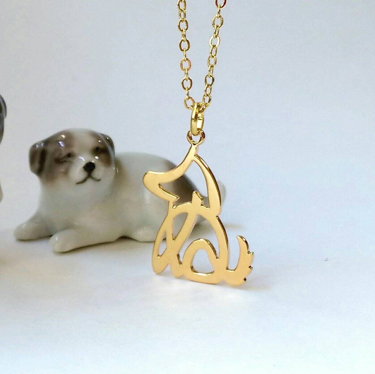 unique and exotic mola mola necklace word picture jewelry Japanese letter SUNFISH pendant in Hiragana fish jewelry