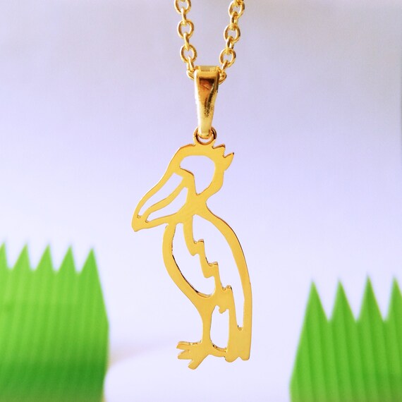 Duck head deals pendant