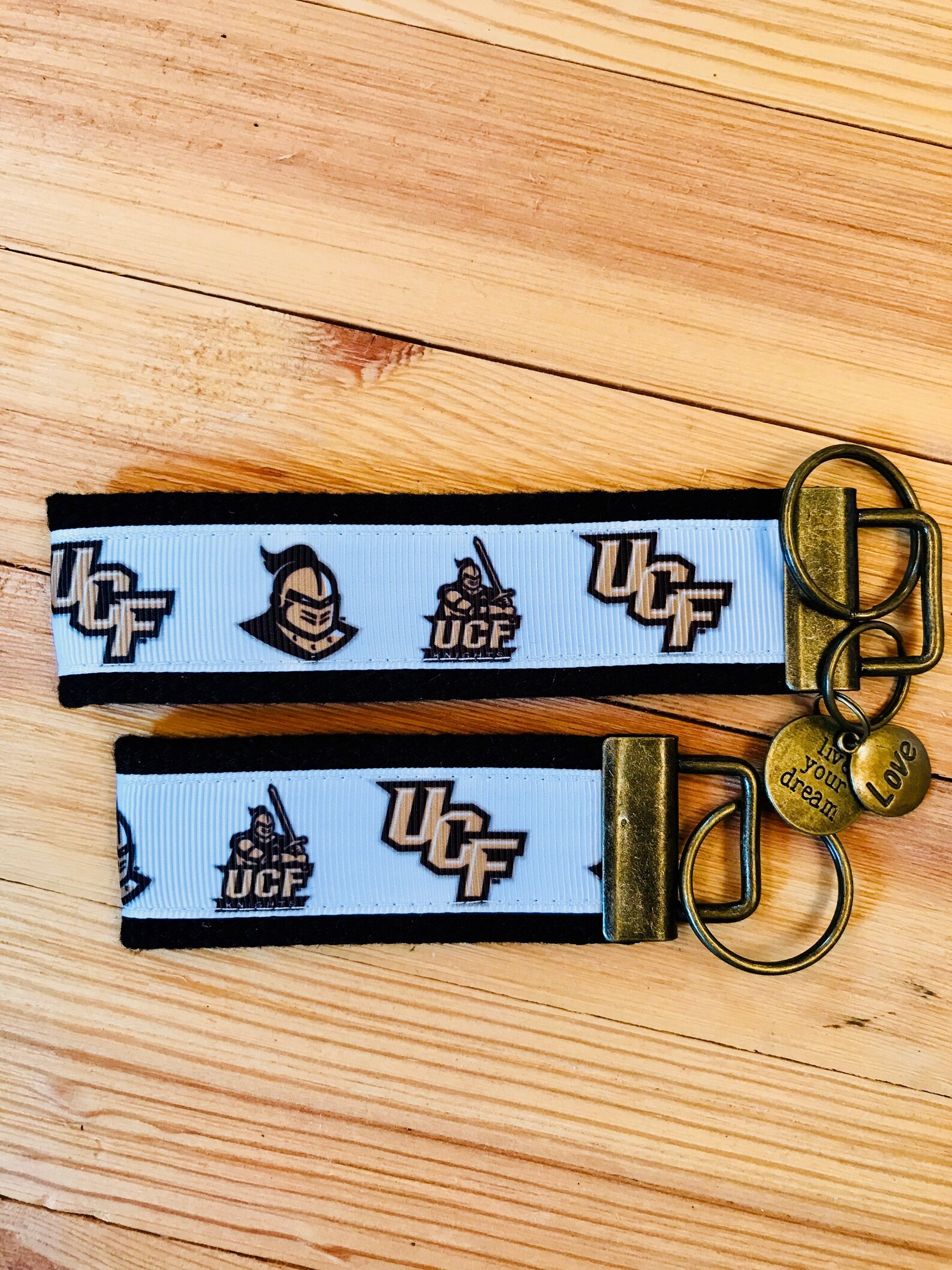 UCF Key chain / key fob Graduation gift UCF hair ties UCF Etsy