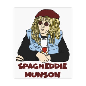 Spagheddie Munson Mini Poster