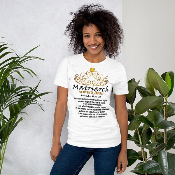 Matriarch Queen Unisex T-shirt