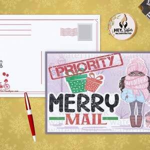 優先メリーメール 季節のご挨拶 クリスマスポストカード