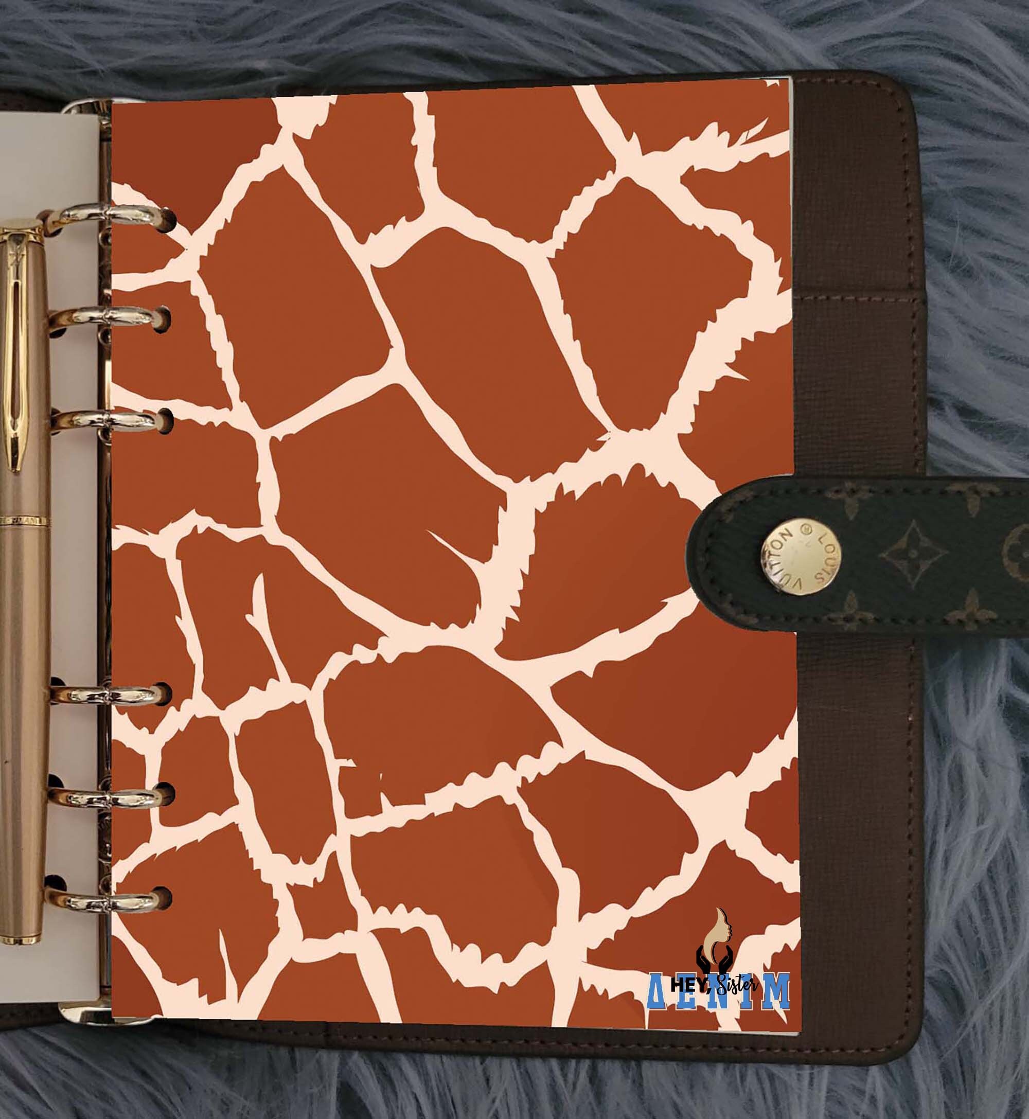 Animal Print Dashboard Insert Planner Notebook Ring Planner, A6, B6 ...