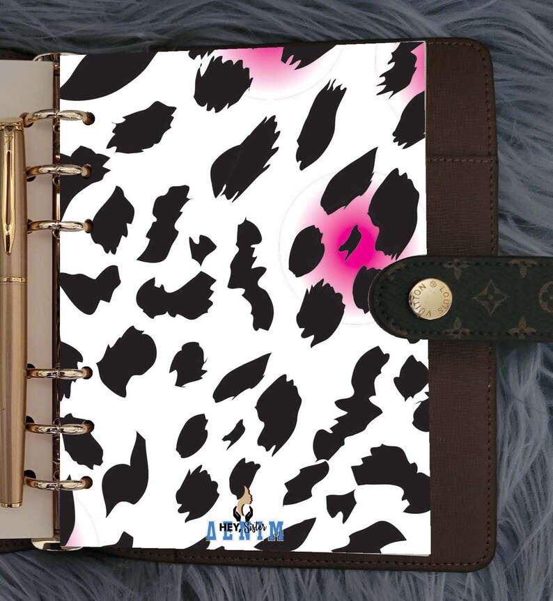 Animal Print Dashboard Insert Planner Notebook Ring Planner, A6, B6 ...