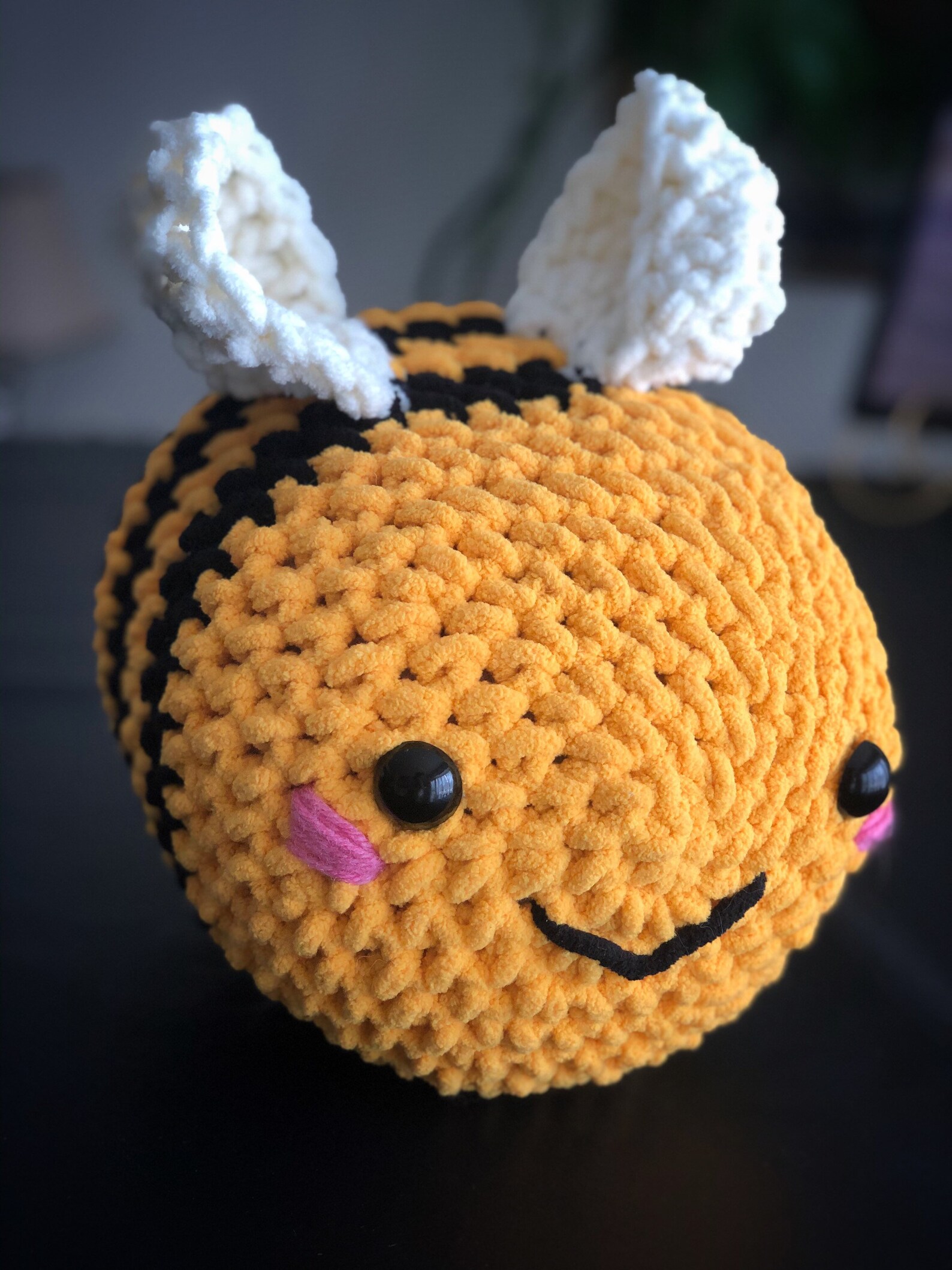 HUGE Plush Bee/tik Tok Bee/limited Edition Bee/bee Pillow/ | Etsy