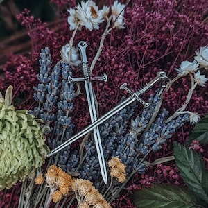 Sword Earrings