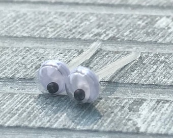 Ohrstecker, hypoallergen für empfindliche Ohren, Kunststoff Ohrstecker, Googly Auge Ohrstecker, Schmuck für Kinder, süße Geschenkideen für Sie und Ihn