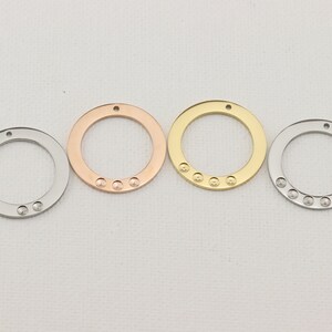 Stainless birthstone bar or Rose Gold Birthstone Bar Necklace Blank -- Stainless bar blank - stainless stamping blank