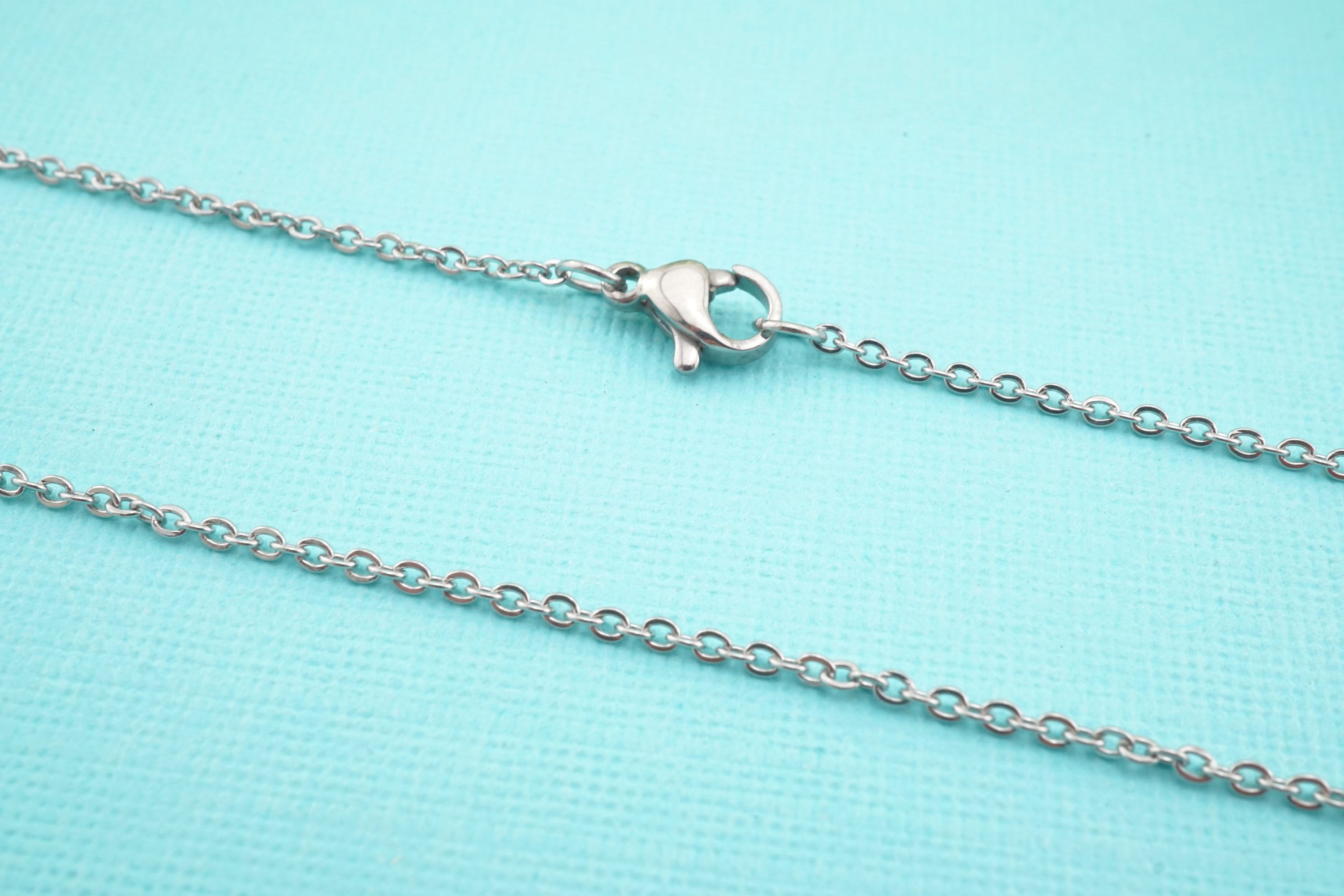 Stainless Steel O Chain Wholesale Stainless Chain 1.5mm Etsy