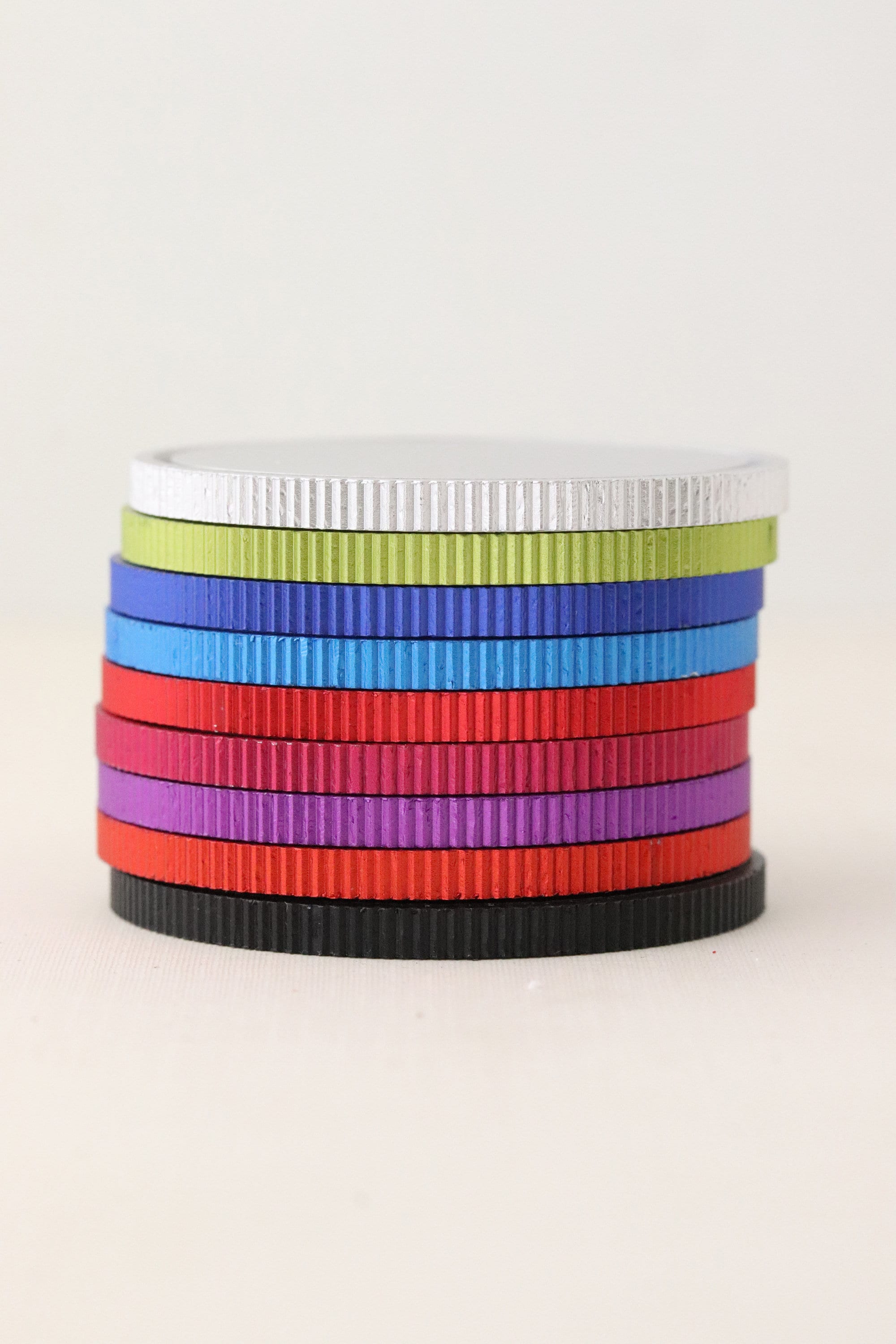 Coin Blank - Anodized Aluminum Coin Blank - Reed Edge Coin Blank ...