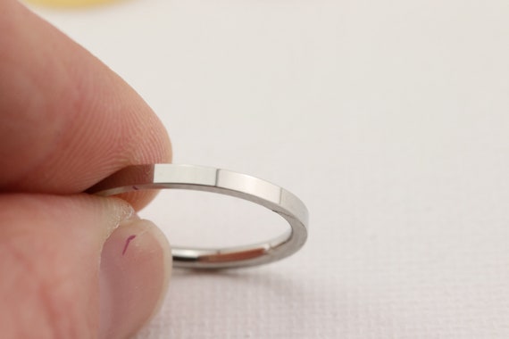 2mm Stainless Steel Ring Blank 2mm Stainless Ring Ring Stamping