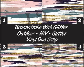 Brush Stroke With Glitter Heat Transfer Viny_Printed Heat Transfer Vinyl_Pattern Vinyl_Printed 651 Vinyl_Printed Outdoor Vinyl_Printed HTV