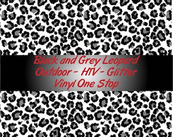 Cheetah/leopard Print HTV heat Transfer Vinyl or Oracal 651 | Etsy