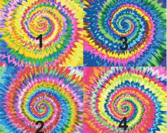 Tie Dye Permanent 12x12 inch Vinyl Sheet _ Mix and Match Permanent Vinyl
