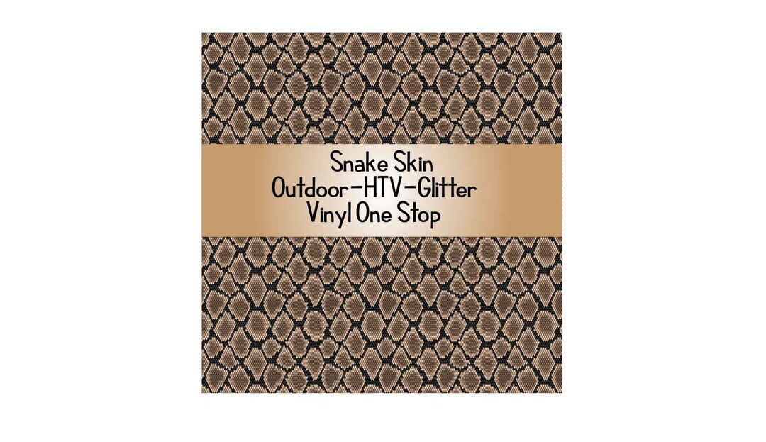 Snake Skin Animal Print HTV heat Transfer Vinyl or Oracal 651 - Etsy
