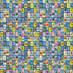 Mexican Loteria Cards _ Heat Transfer Viny_Printed Heat Transfer Vinyl_Pattern Vinyl_Printed 651 Vinyl_Printed Outdoor Vinyl_Printed HTV